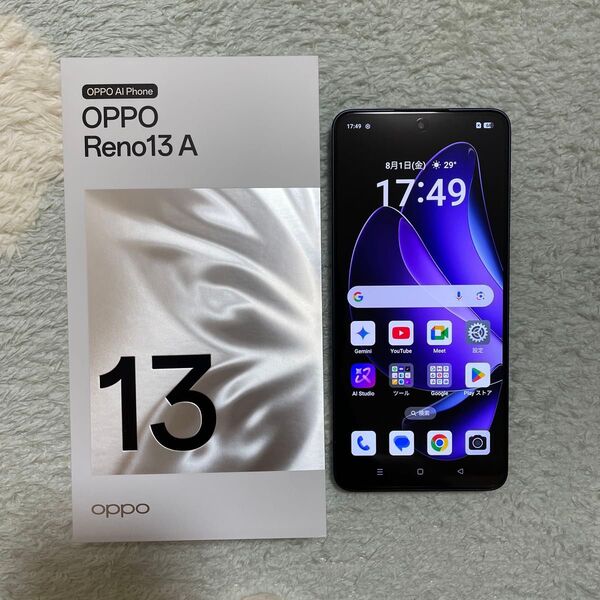 OPPO Reno13 A ルミナスネイビー