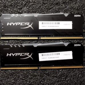 Kingston HyperX DDR4 3200 32GB RGBメモリ
