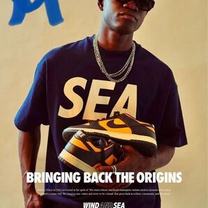新品未使用 WIND AND SEA S/S Tee 新品未使用 サイズM ネイビー navy