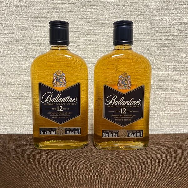 Ballantine's 12年 2本セット スコッチウイスキー