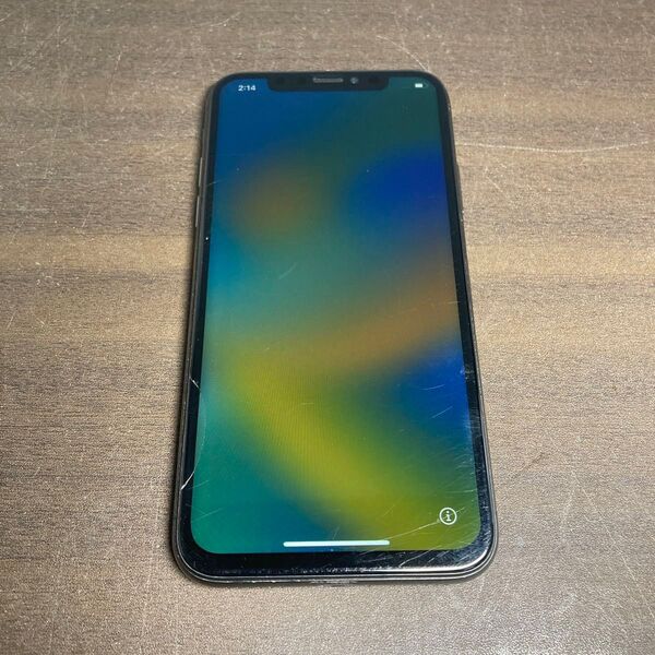 60240 iPhone X 256GB ブラック SIMフリー ジャンク品 完全部品どり ※本体のみ