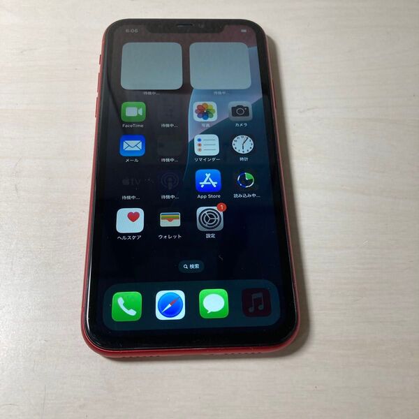 07475 iPhone11 64GB レッド SIMフリー ジャンク品 ※本体のみ