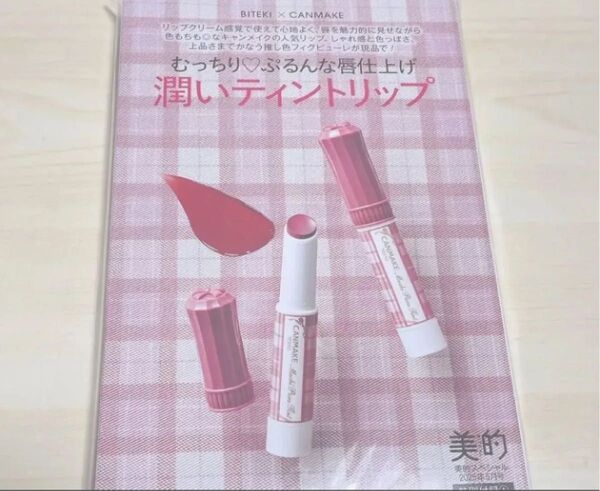 新品 キャンメイク むちぷるティント 05 リップルージュ 現品 上品なロージーレッド コスメ メイク
