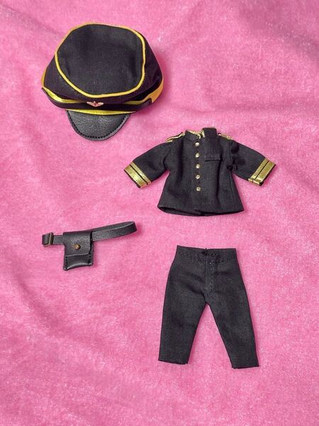 オビツ11 ドール服 軍服風 ハンドメイド
