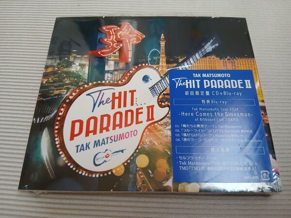 TAK MATSUMOTO 「THE HIT PARADE Ⅱ」CD 初回限定盤 特典Blu-ray Disc付