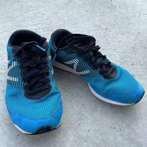 new balance ニューバランスシューズ 24cm ブルー スニーカー