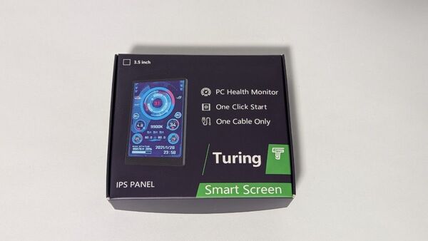Turing Smart Screen PCヘルスモニター 3.5インチ IPS液晶パネル ディスプレイ