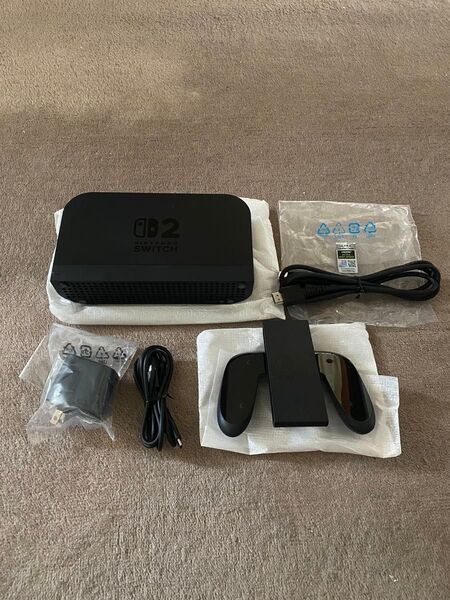 ほぼ新品! ニンテンドースイッチ2 ドックセット2 任天堂 純正品 Nintendo Switch2 マリオカート ワールド