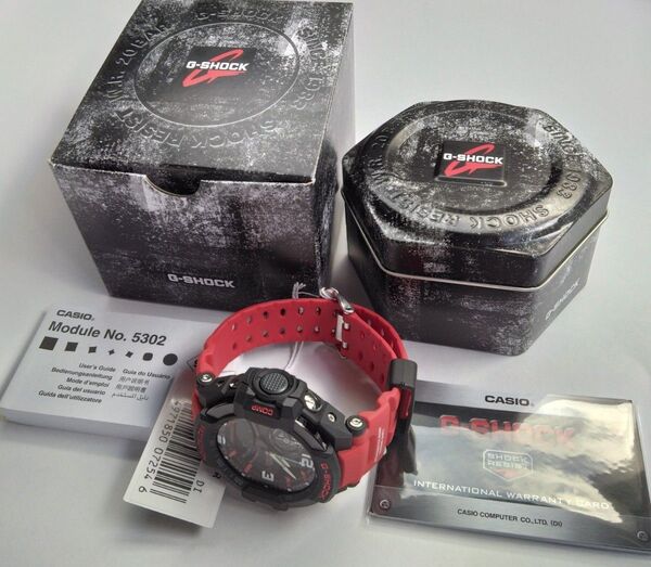 【G-SHOCK】GA-10004B ブラック&レッド 防水 カシオ ジーショック