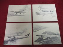 ※　DELTA AIR LINE 50TH ANNIVERSARY 1929-1979　昭和　カタログ　封筒付　※_画像3