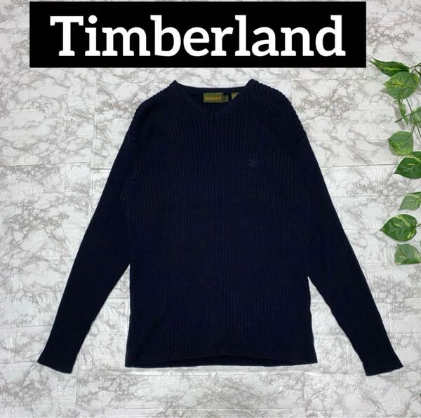 Timberland ティンバーランド ニット/セーター ネイビー Sサイズ