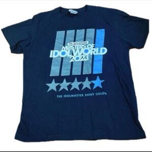 アイドルマスター 2023 イベント 公式Tシャツ 黒 M 1度着用 ブラック