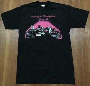 USA製★『Somebody In Birmingham Loves Me』Tシャツ Mサイズ★黒　バーミンガム