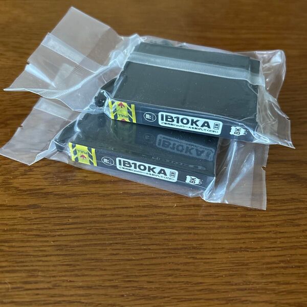 IB10KA 黒 ブラック 2個組 エプソン 純正互換インクカートリッジ EPSON EW-M530F カードケース