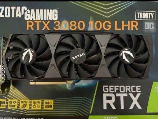 ZOTAC GeForce RTX 3080 Trinity OC LHR 10GB GDDR6X PCIE 4.0