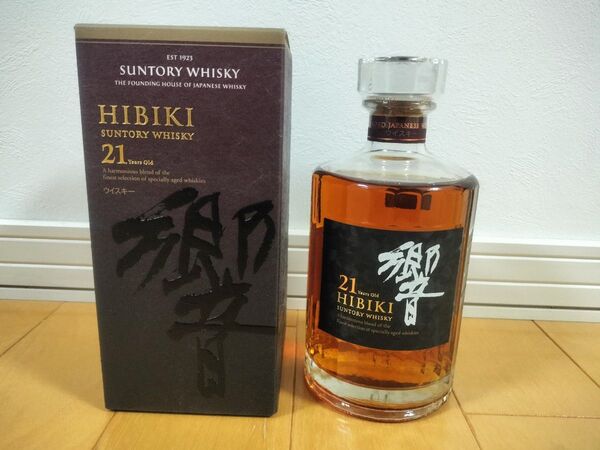 サントリー 響21年 箱付 ホログラム付 SUNTORY ウイスキー