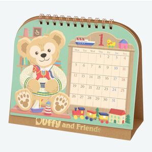 ディズニー 2026 カレンダー ダッフィー 卓上カレンダー