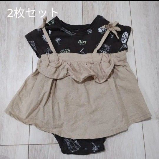 Lee ワンピース ロンパース セット バディーリー 女の子 チュニック ベビー