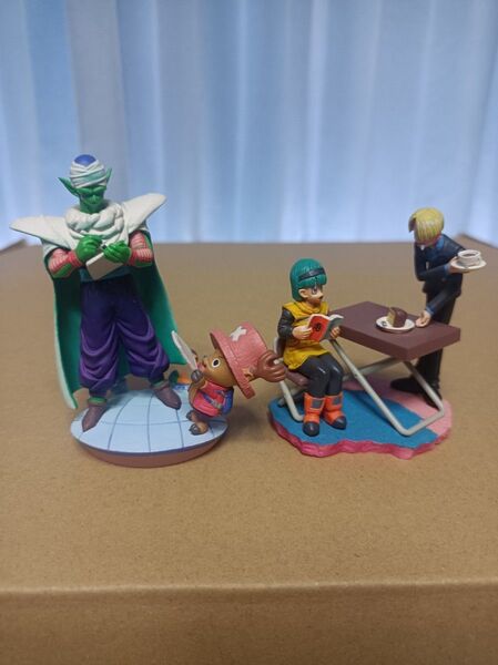 ドラカプワンピースコラボブルマサンジピッコロチョッパーフィギュア