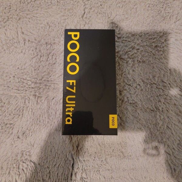 Xiaomi POCO F7 Ultra 黒 日本国内版 12GB +256GB 【新品】