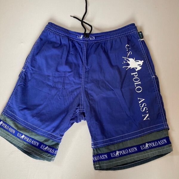 U.S.POLO ASSN. 水着 ブルー Lサイズ