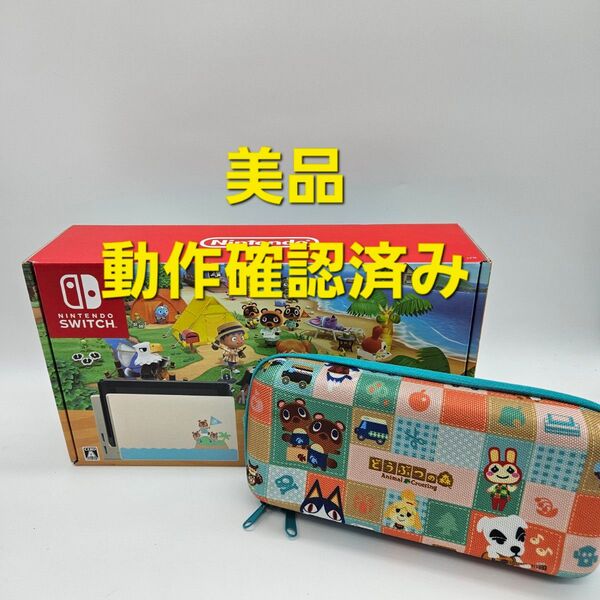 Nintendo Switch ニンテンドースイッチ あつまれどうぶつの森セット ver 本体 あつ森