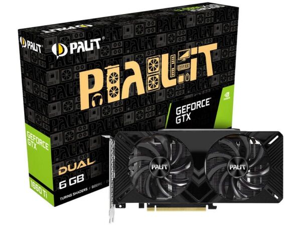 Palit GTX 1660 Ti Dual 6GB グラボ