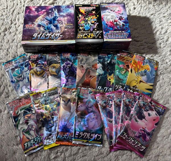 ポケモンカード開封済 抜き取りなし イーブイヒーローズ ダブルブレイズ リミックス 拡張パック