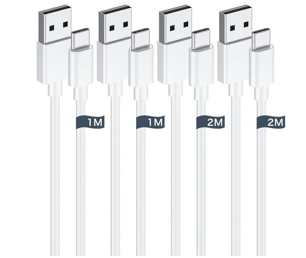 usb c ケーブル タイプc ケーブル 【1m/2m 各2本】
