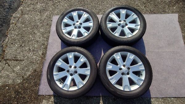 三菱 純正アルミホイール タイヤ 4本セット 225/55R18