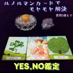 ルノルマンカード★YESNO鑑定★質問5個まで★簡易 簡潔 カード占い ルノルマン占い イエスノー 占い 恋愛 対人 お仕事