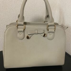 ハンドバッグ 2way グレー マジェスティックレゴン ショルダーバッグ 