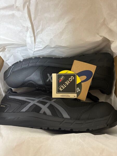 WINJOB CP603 G-TX ASICS アシックス GORE-TEX ゴアテックス 安全靴 ブラック 未使用
