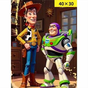 ダイヤモンドアート 40×30 素敵な友達