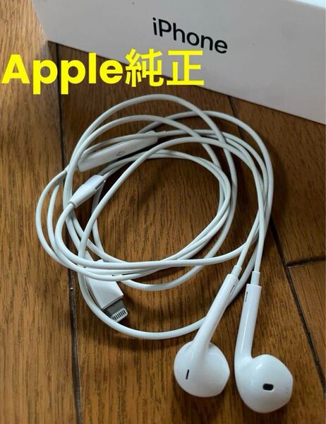 iPhone 純正イヤホン アップル Apple正規品 ライトニング