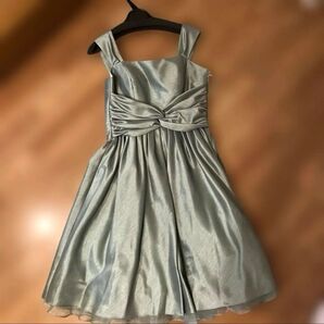 aimer エメ ドレス 9 M レディース美品 ノースリーブ ターコイズブルー