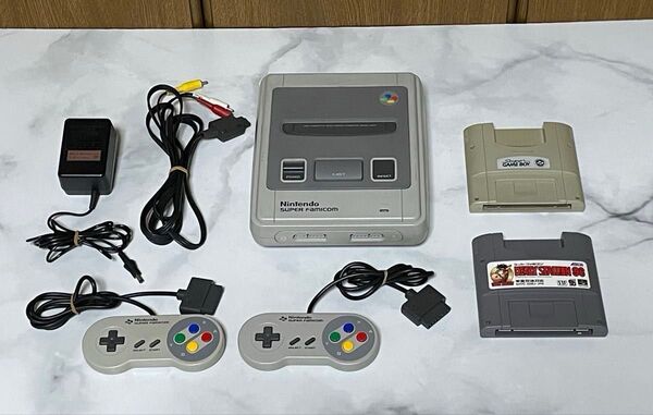 【SFC】スーパーファミコン 本体 セット&スーパーゲームボーイ、ダービースタリオン96