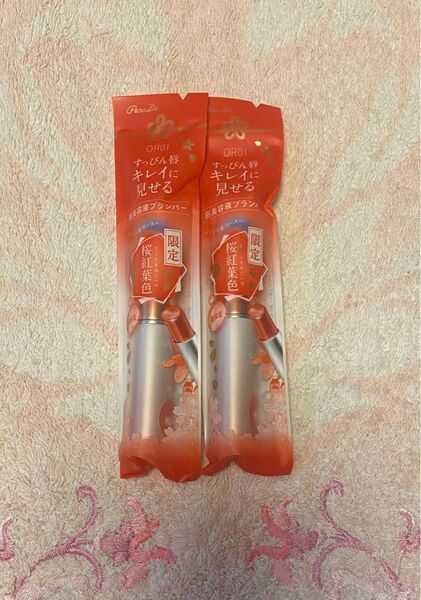 【新品 未使用品】2個 Para Do サクラヴェールリップ(プランパー)OR 01 桜紅葉色〈唇用美容液〉