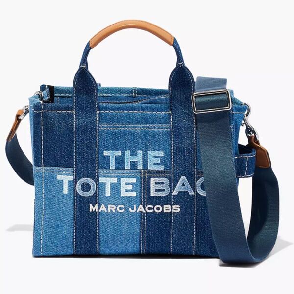 【新品未使用】MARC JACOBS マークジェイコブス ザ デニム トート スモール ショルダーバッグ 2Way