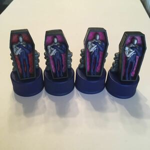  Pepsi bottle cap Pepsiman COFFIN 4 kind set PEPSI bottlecaps. PEPSIMAN Rare variations. 4 piece set.