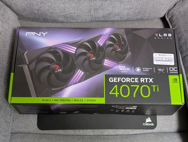 PNY GeForce RTX 4070Ti 12GB XLR8 Gaming VERTO EPIC-X ARGB OC 3FAN