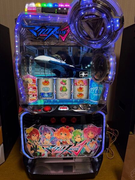 家庭用フルセット!パチスロ マクロスデルタ(SマクロスデルタjS) コイン不要機セット 中古パチスロ実機 ジェイビー