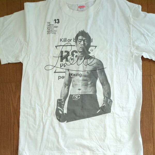 RSC Products ボクシング・長谷川穂積 Tシャツ 白真正ジム限定・非売品!