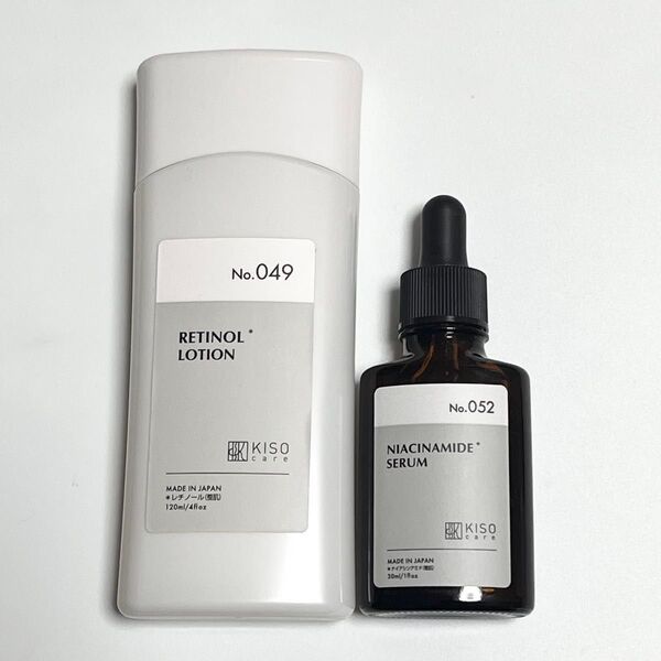 KISO キソ ナイアミドエッセンスNA 30ml/スーパーリンクルローションVA 120ml〈美容液 化粧水 ローション〉