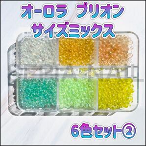 オーロラ ブリオン パーツ 6色セット② ケース入り