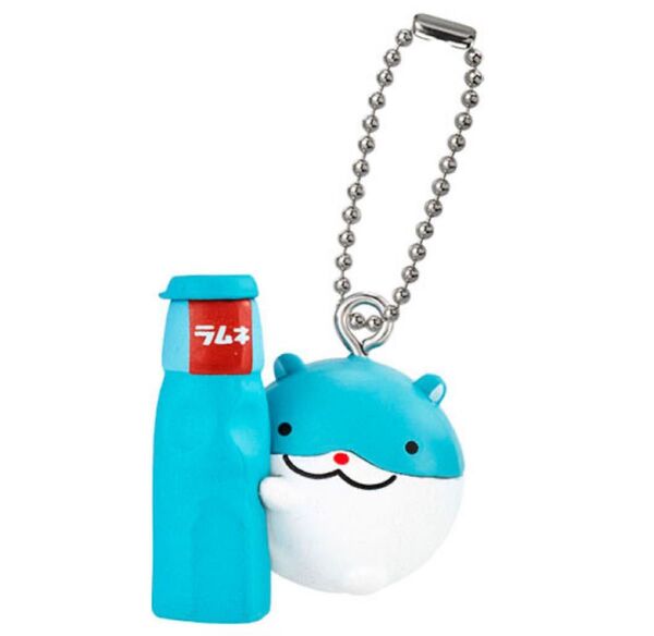 森永ラムネ ラムねこ・しゅうチュー ミニチュアチャーム しゅうチュー ガチャ カプセルトイ キーホルダー