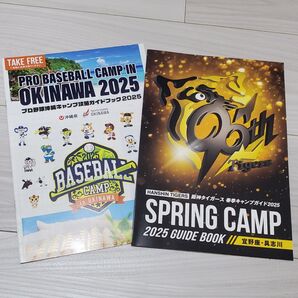 阪神タイガース沖縄キャンプパンフレットと沖縄キャンプガイド