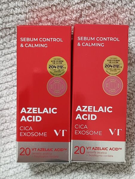 VT CICA エクソソーム A1 カーミング アンプル 30ml アゼライン酸 美容液 セラム 2個セット
