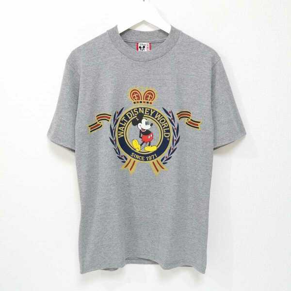 即決 M 90s ミッキーマウス MICKEY Tシャツ WALT DISNEY VINTAGE USA製