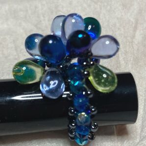 指輪 ビーズアクセサリーリング